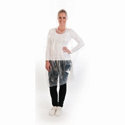 Poncho, transparent, PE | Description : Poncho, transparent, PE